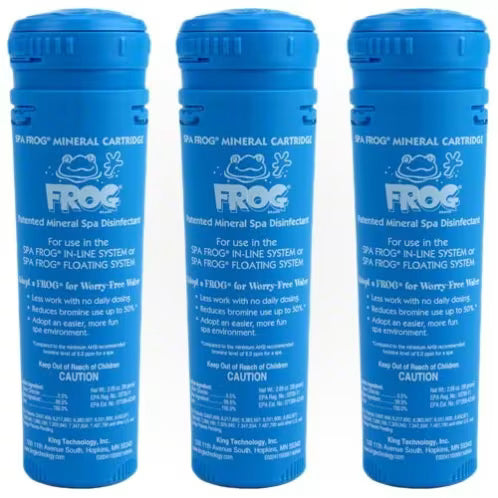 Spa Frog Mineral Cartridge  Year's Supply 3-Pack 01143812-3