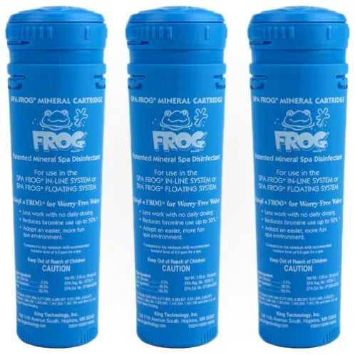 Spa Frog Mineral Cartridge Year's Supply 3-Pack 01143812-3