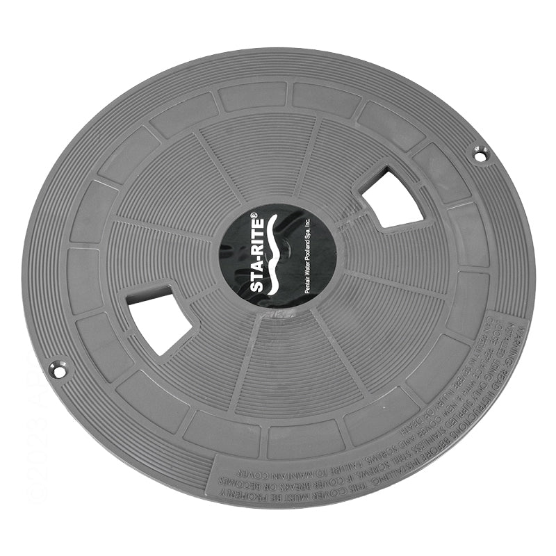 Skimmer Lid, Pentair Sta-Rite U-3, Gray 08650-0058C