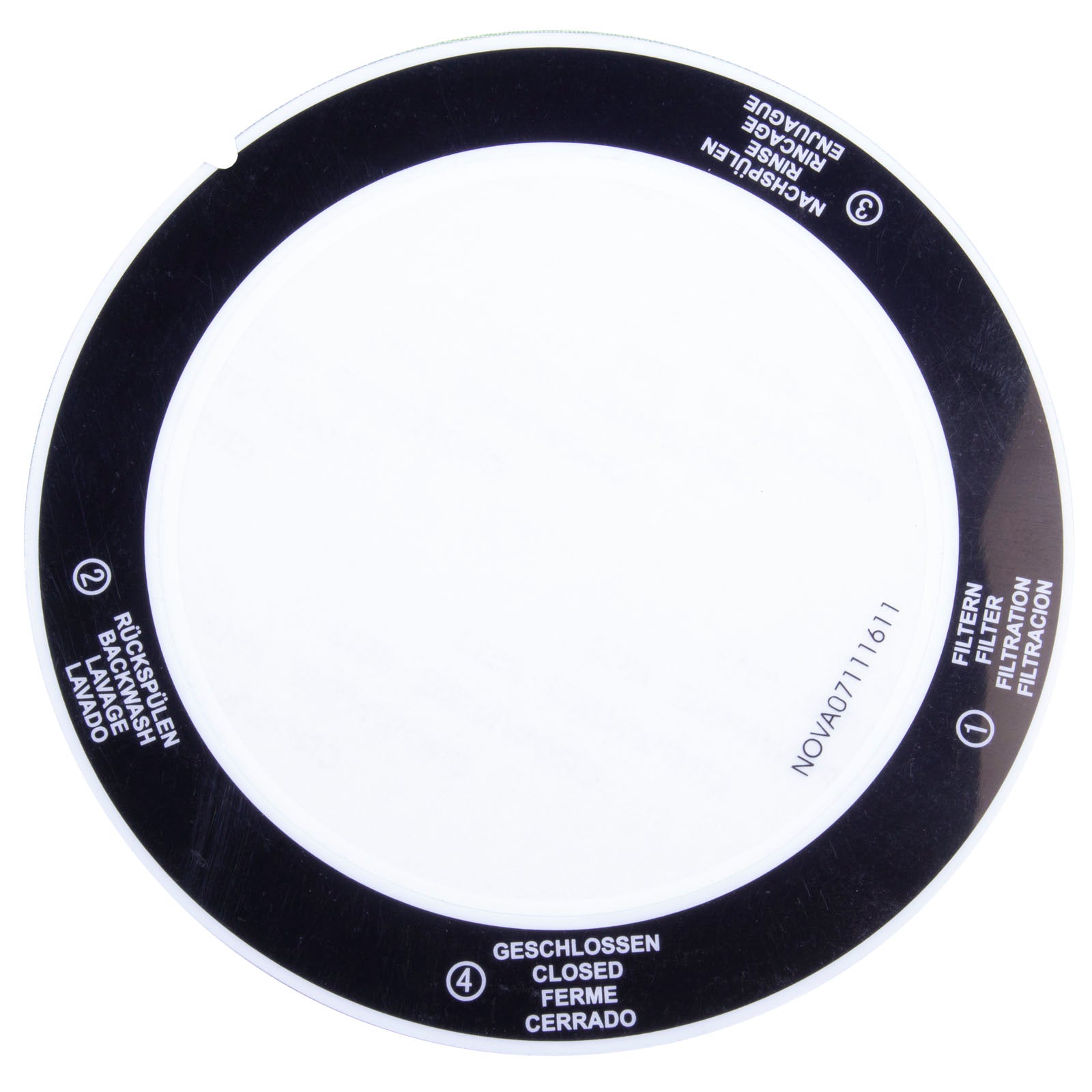 Decal, AquaPro AL75 Multiport Valve 10073-AQP1