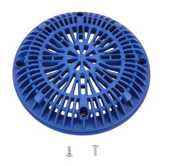 CMP Anti-Vortex Main Drain Frame and Grate for Vinyl Liner Pools - Dark Blue | 25548-069-000