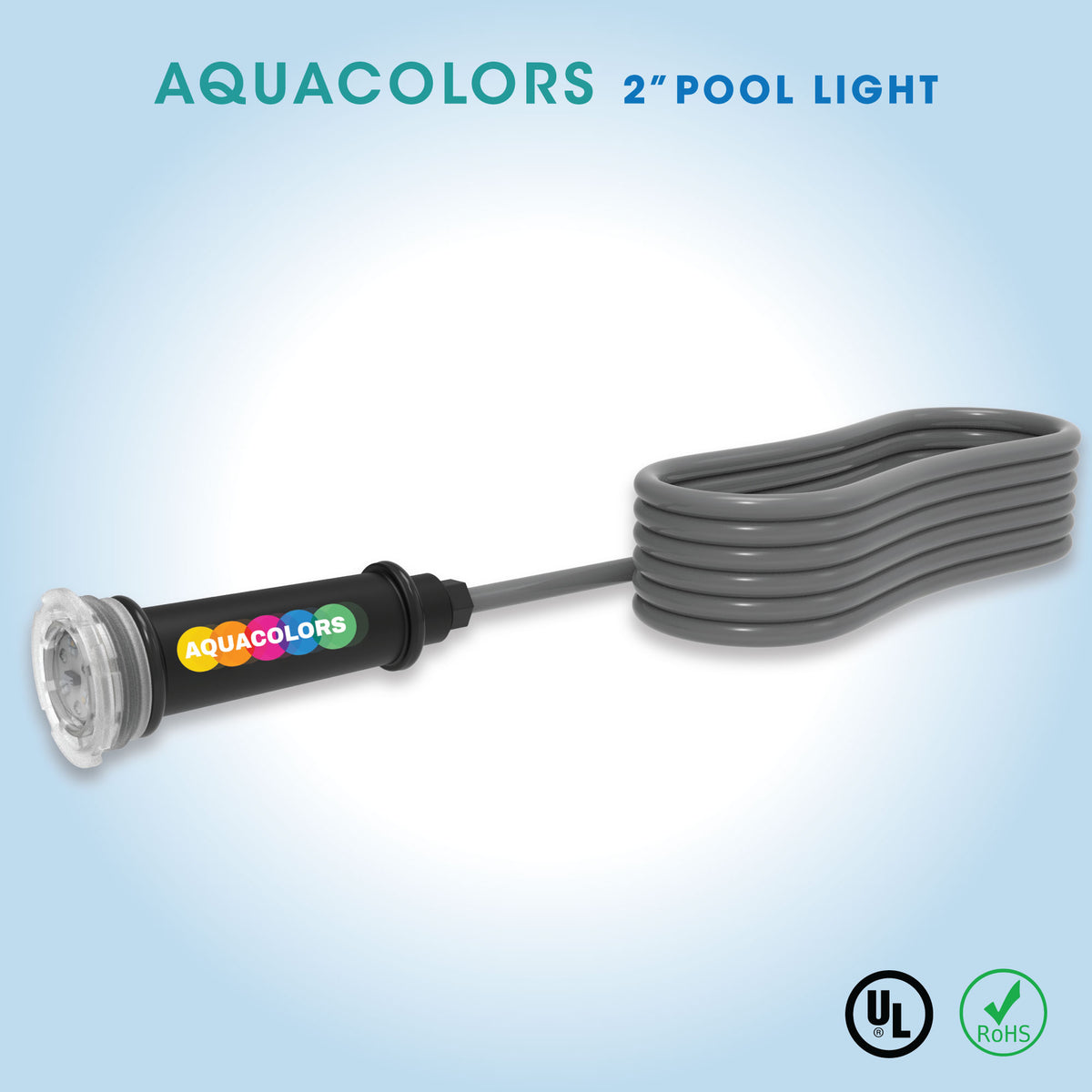 SwimSense AquaColors 2" LED Pool Light | Pentair, Jandy & Hayward Compatible
