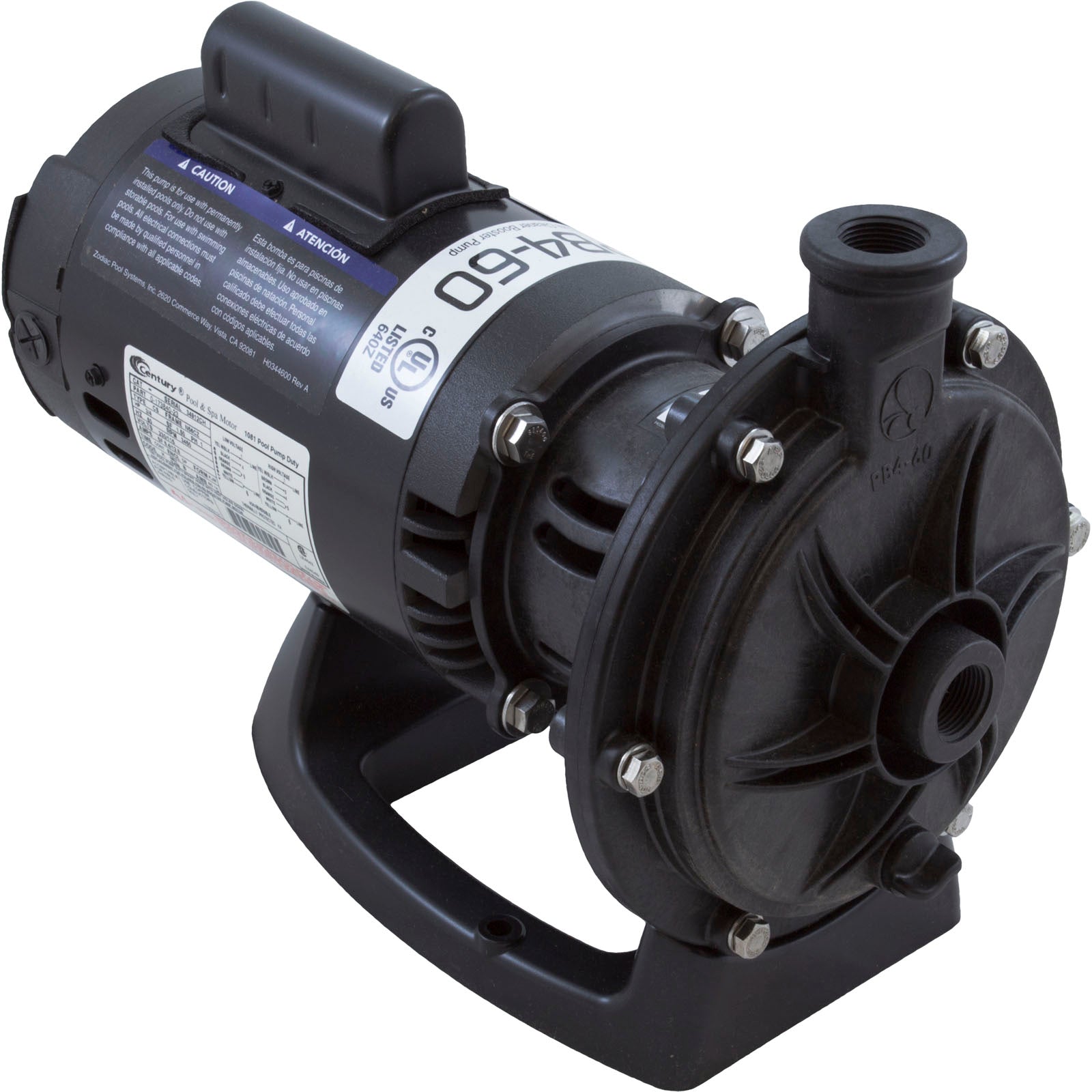 Polaris PB4-60 Universal Booster Pump 3/4 HP 115/230V