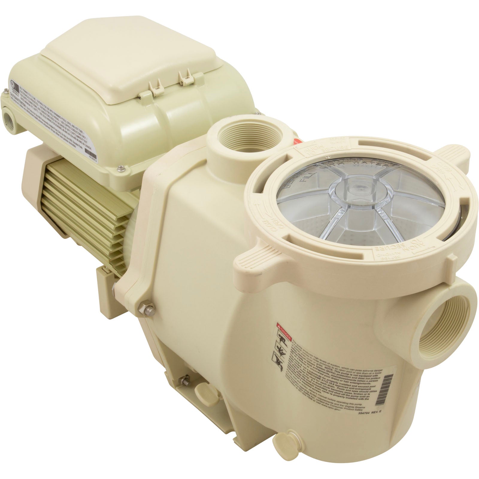 Pentair 2.6 HP WhisperFlo VST Variable Speed Pool Pump | EC-011533