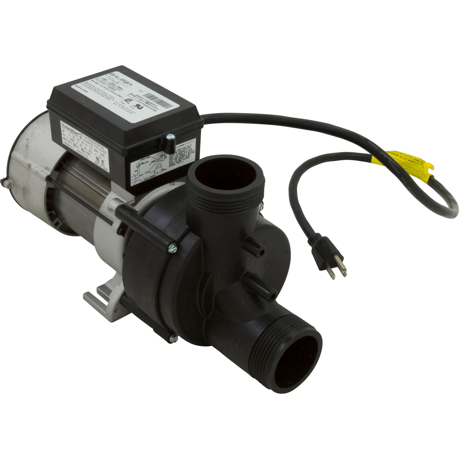 Balboa WOW 120V Full Drain Bath Pump w/ Air Switch |1050032