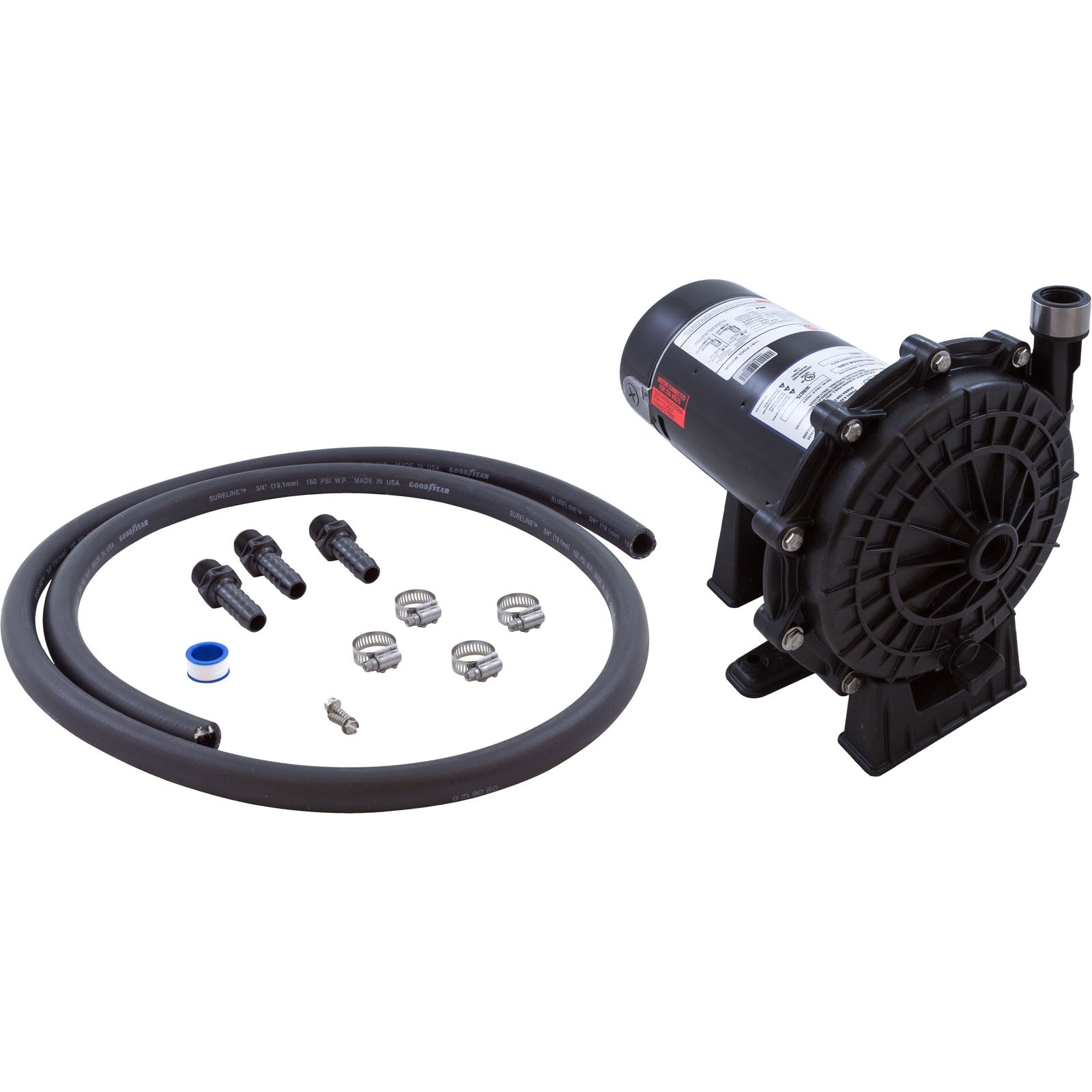 Waterway Booster Pump 3810430-1PDA 3/4 HP Universal