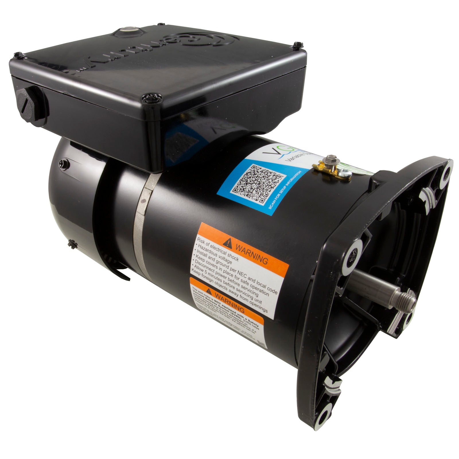 Century 1.65HP Vgreen EVQ165 Variable Speed Pool Pump 48Y TEFC Motor 115/230V
