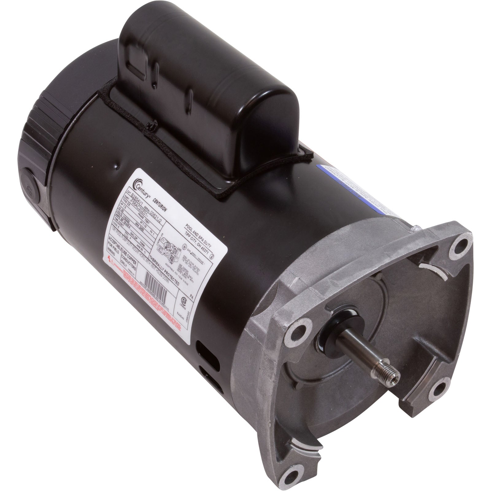 Century 1.5 HP Square Flange Premium Up Rated Service Factors 115-230V | B2854V1