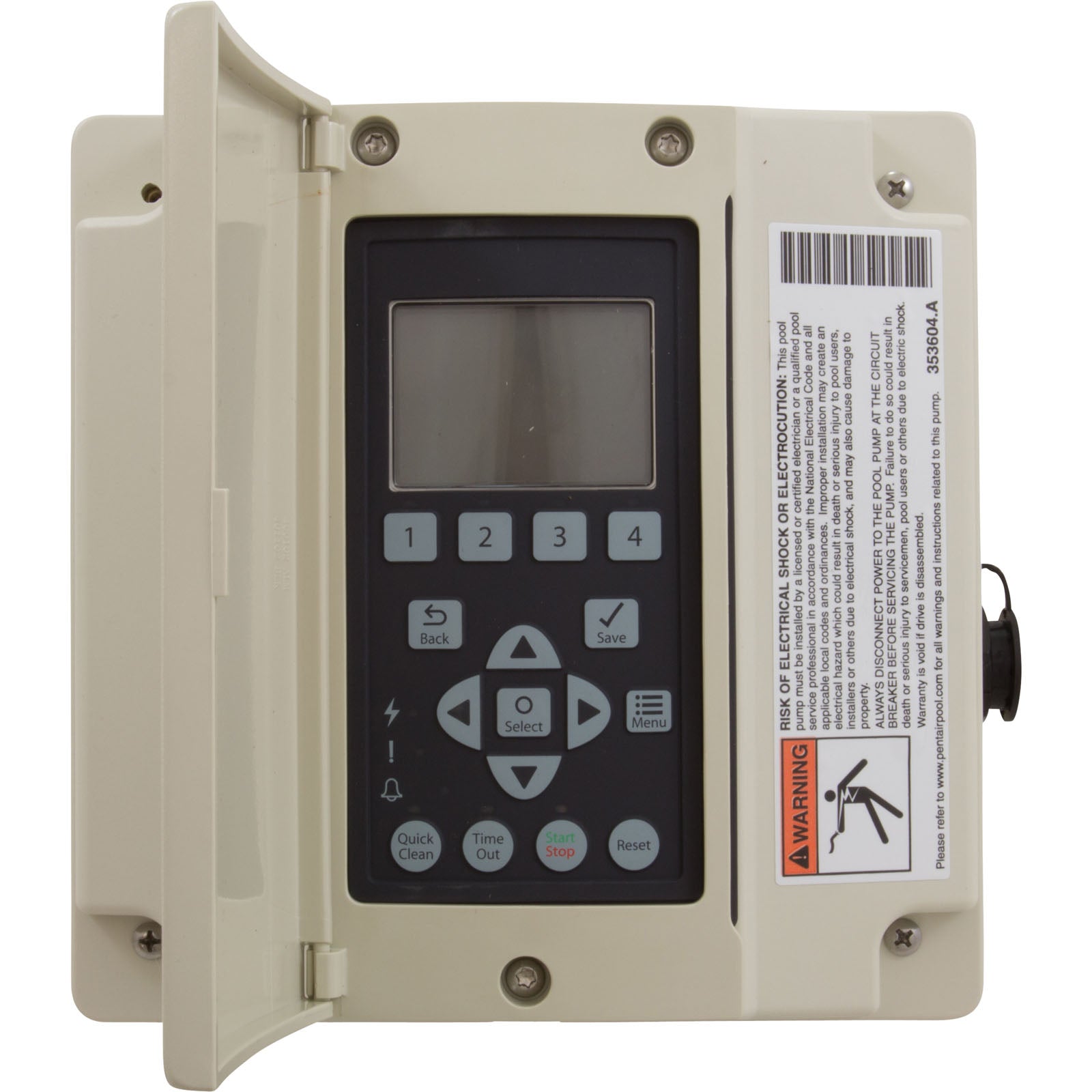 Pentair IntelliFlo Drive Kit VS/i1/2VST, w/ Keypad- 356879Z