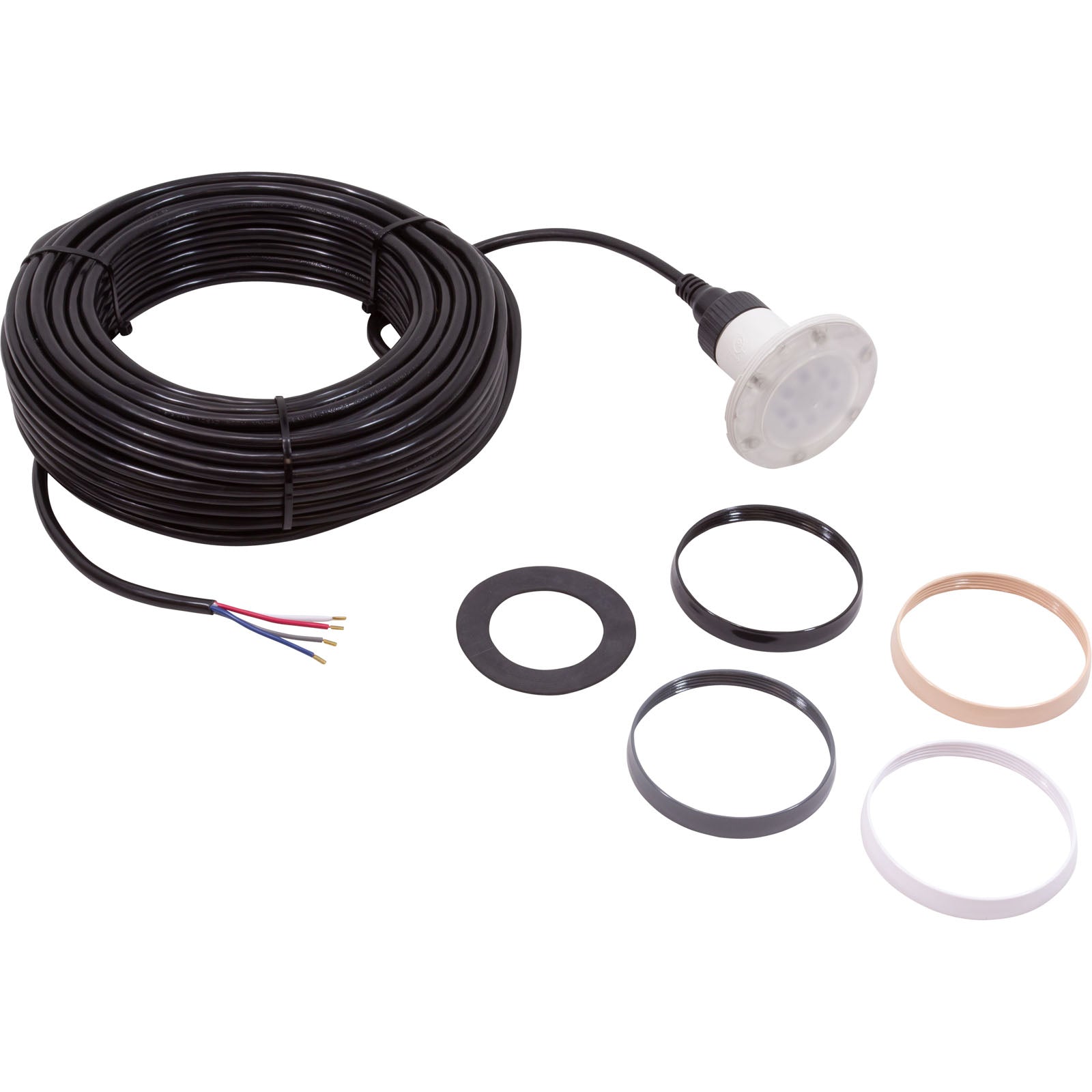 PAL Treo Max 3-1/2" Multi-Color Nicheless Pool & Spa Light with 80ft cord