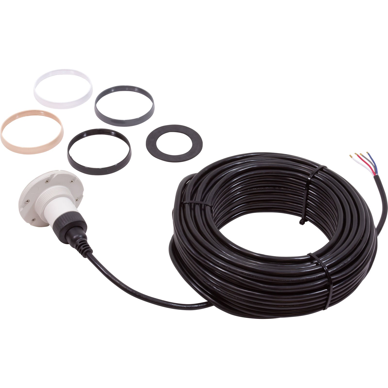 PAL Treo Max 3-1/3" Multi-Color Nicheless Pool and Spa Light with 150' Cable