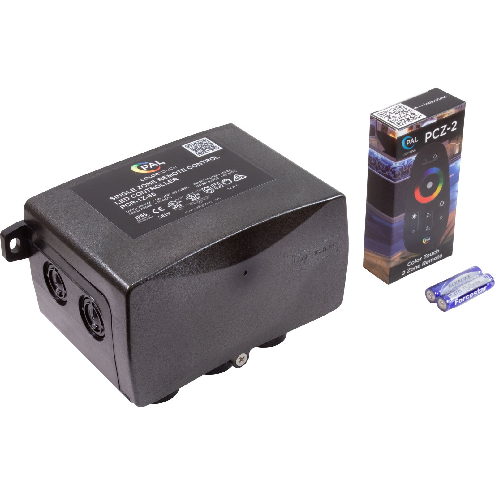 PAL Multi-Color Single Zone Remote Control Transformer 24VDC 65W