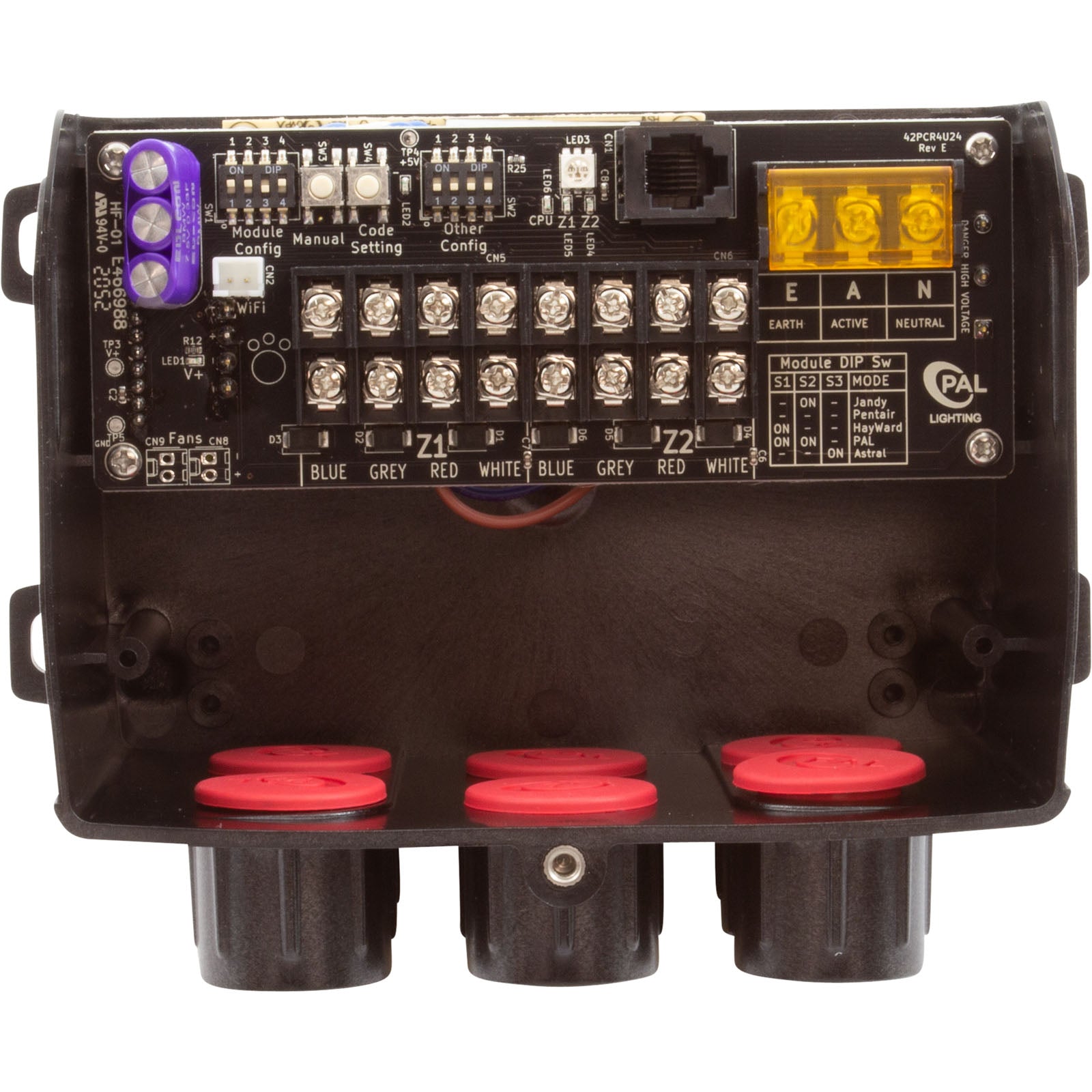 PAL Multi-Color Dual Zone Remote Control Transformer 24VDC 65W
