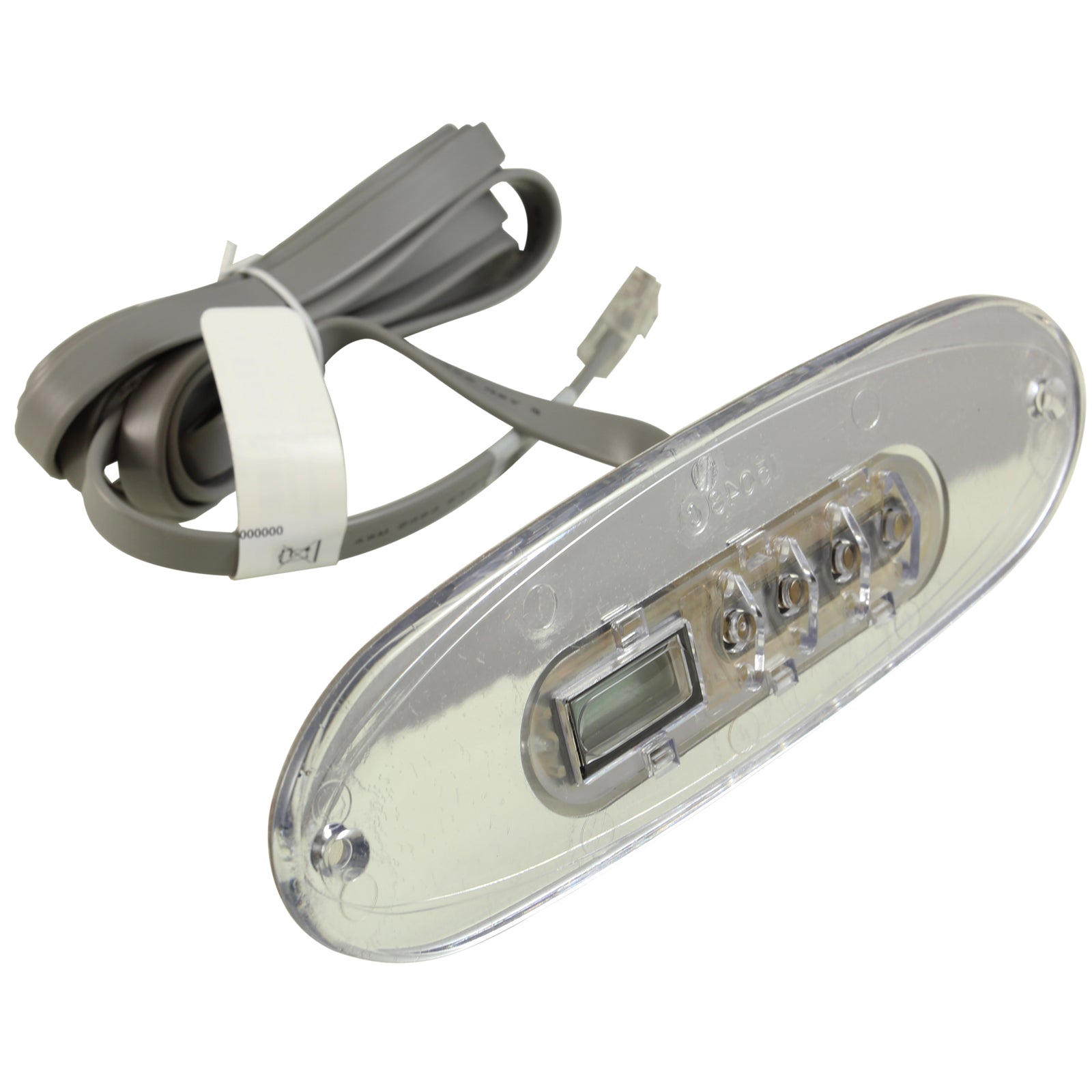 Balboa Genuine VL260 4 Button Topside Clear w/o Overlay | G8226