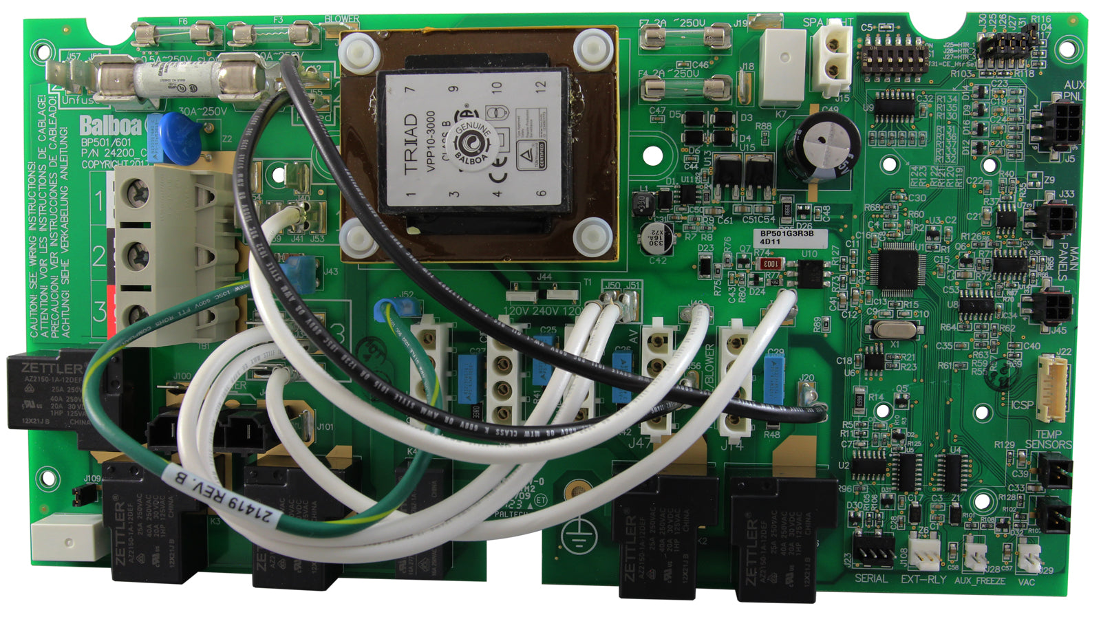 Balboa PCB Circuit Board For BP501G3 No Circulation Pump | G1353