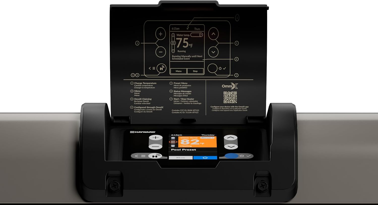Hayward W3HS150FDN Universal H-Series 150,000 BTU Natural Gas Pool Heater with OmniX