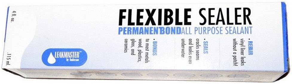 Anderson ANDFS4W 4OZ Flexible Sealer Tube - White FS4W
