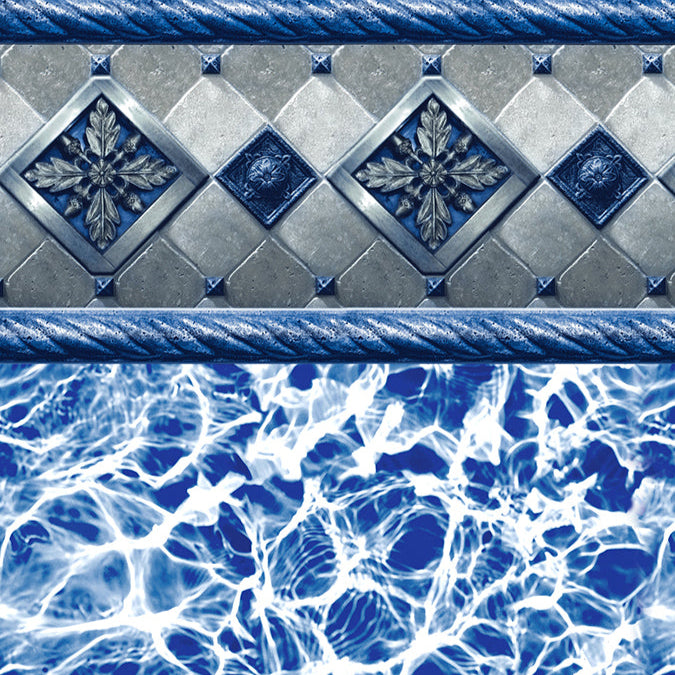 Bayview White Diffusion 30 Mil Inground Pool Liner