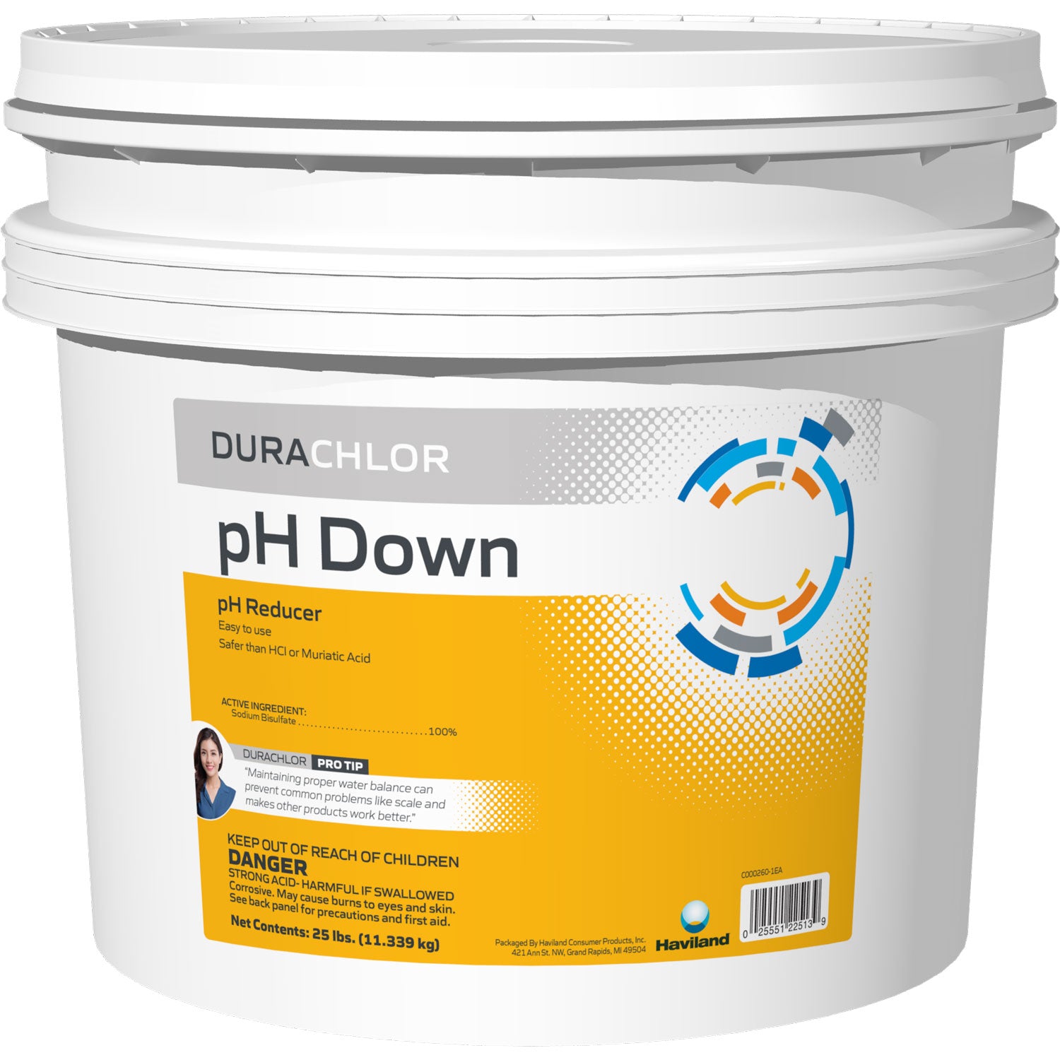 Durachlor pH Down 25lb | Granular Pool pH Decreaser