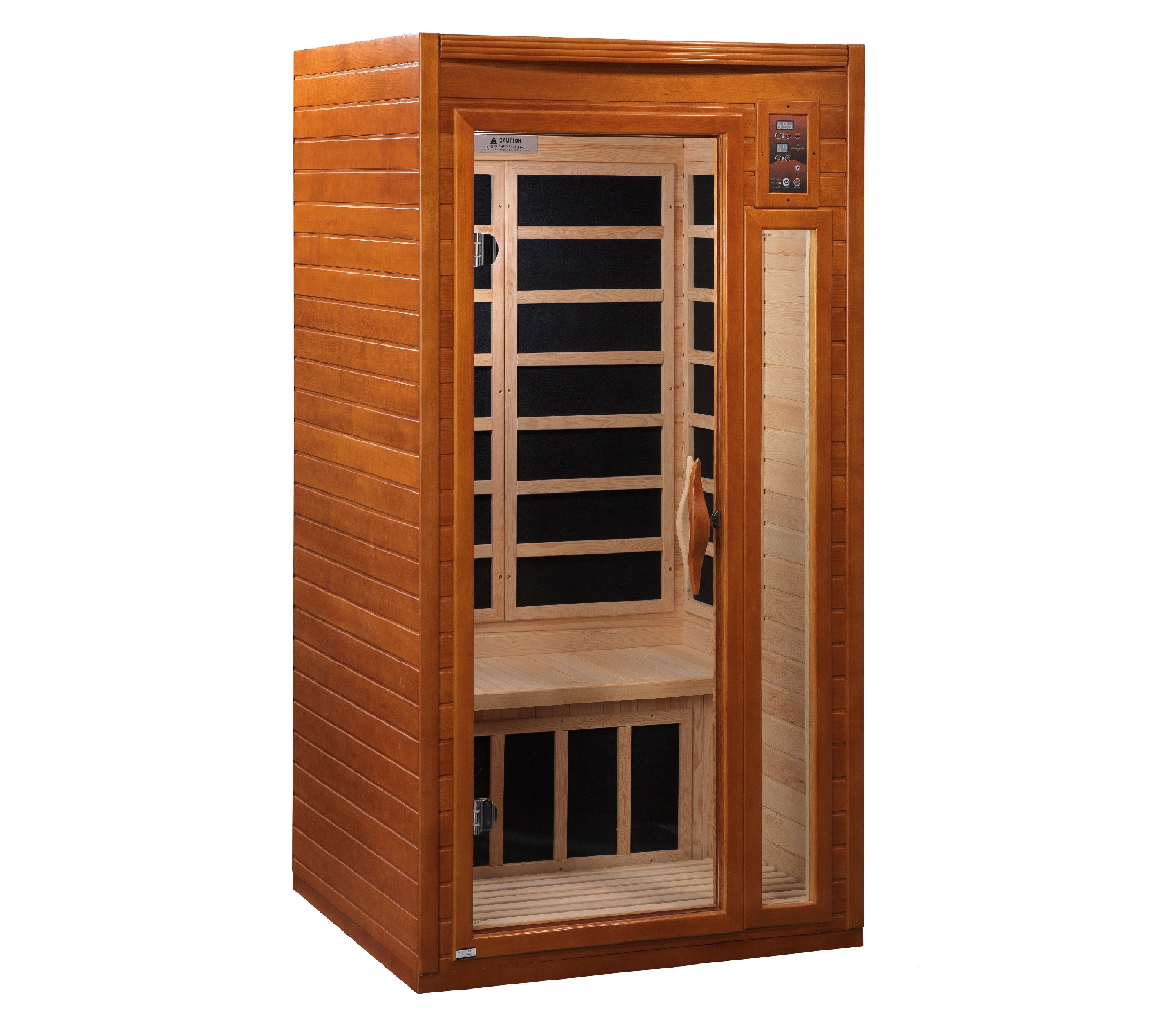 FAR Infrared 1-2-person Sauna Canadian Hemlock Low EMF - Dynamic Barcelona