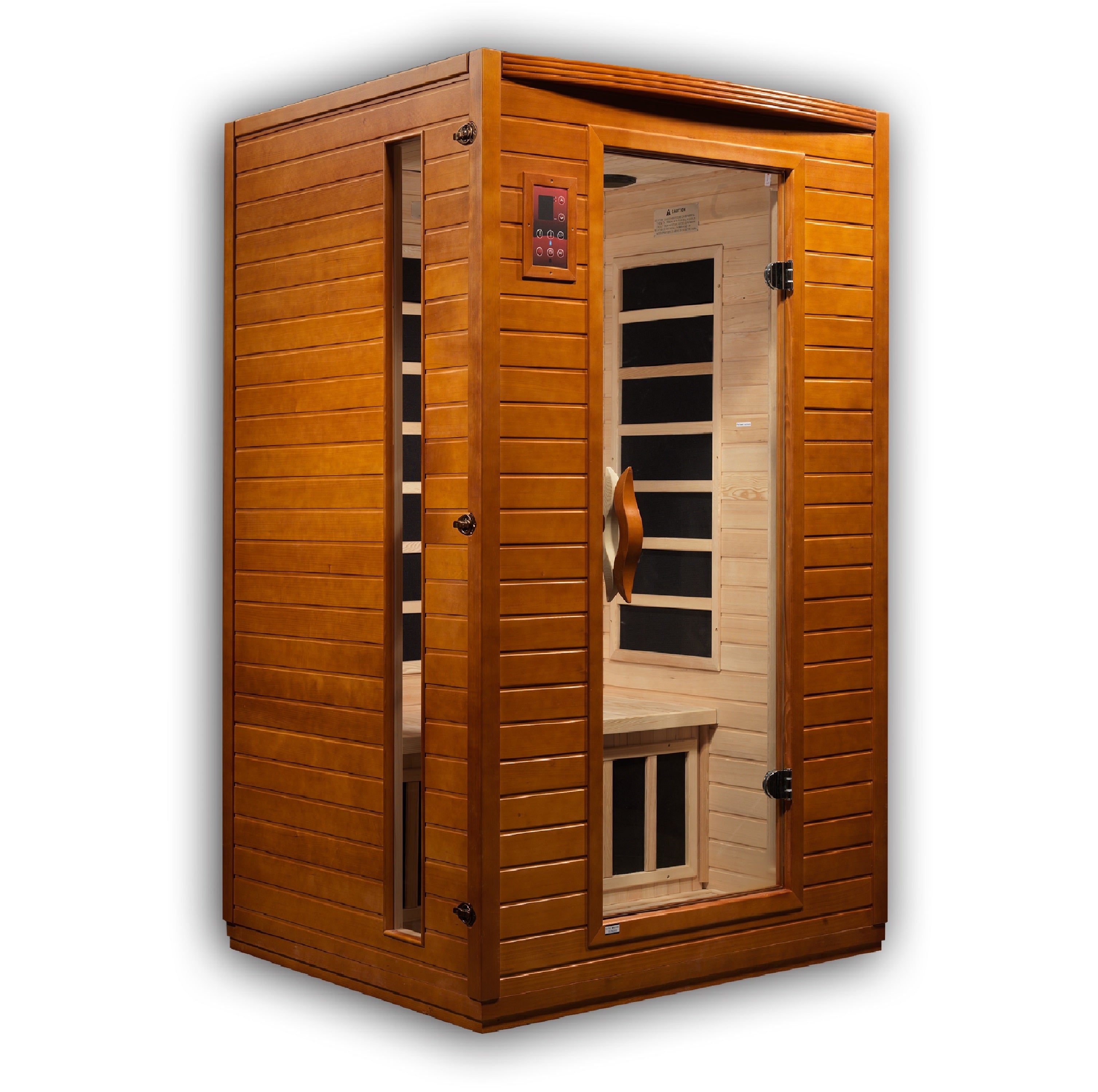 FAR Infrared 2-person Low EMF Canadian Hemlock Sauna - Dynamic Versailles