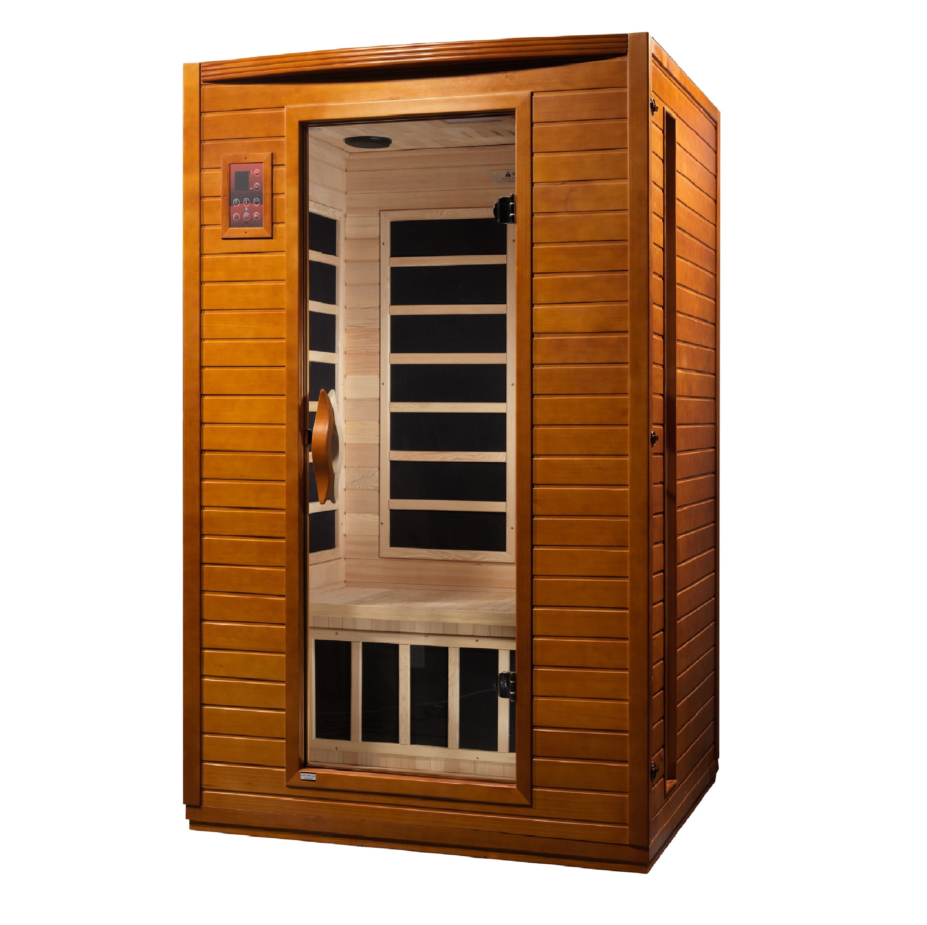 FAR Infrared 2-person Low EMF Canadian Hemlock Sauna - Dynamic Versailles
