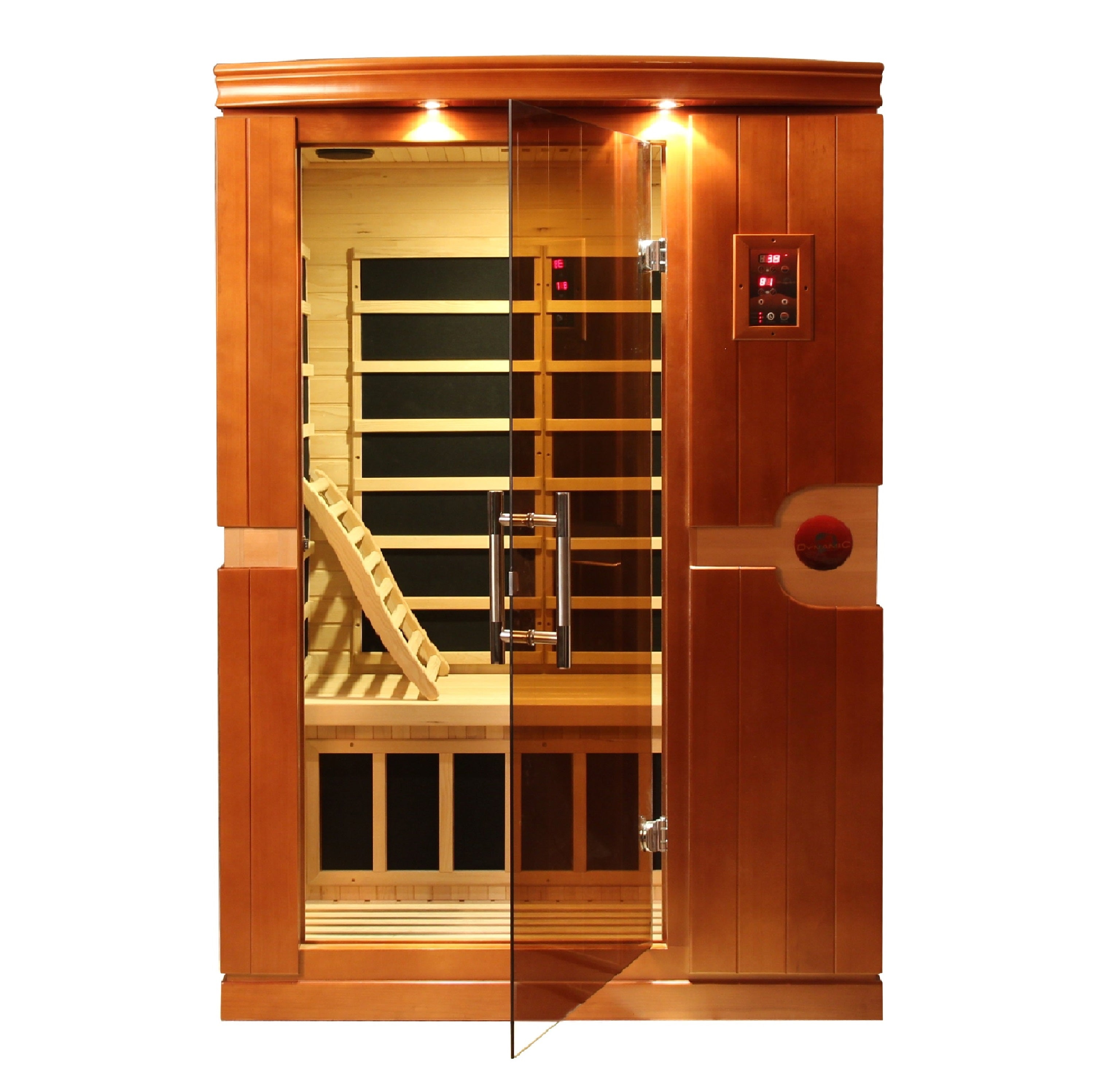 Dynamic Venice 2-person Low EMF FAR Infrared Sauna Canadian Hemlock