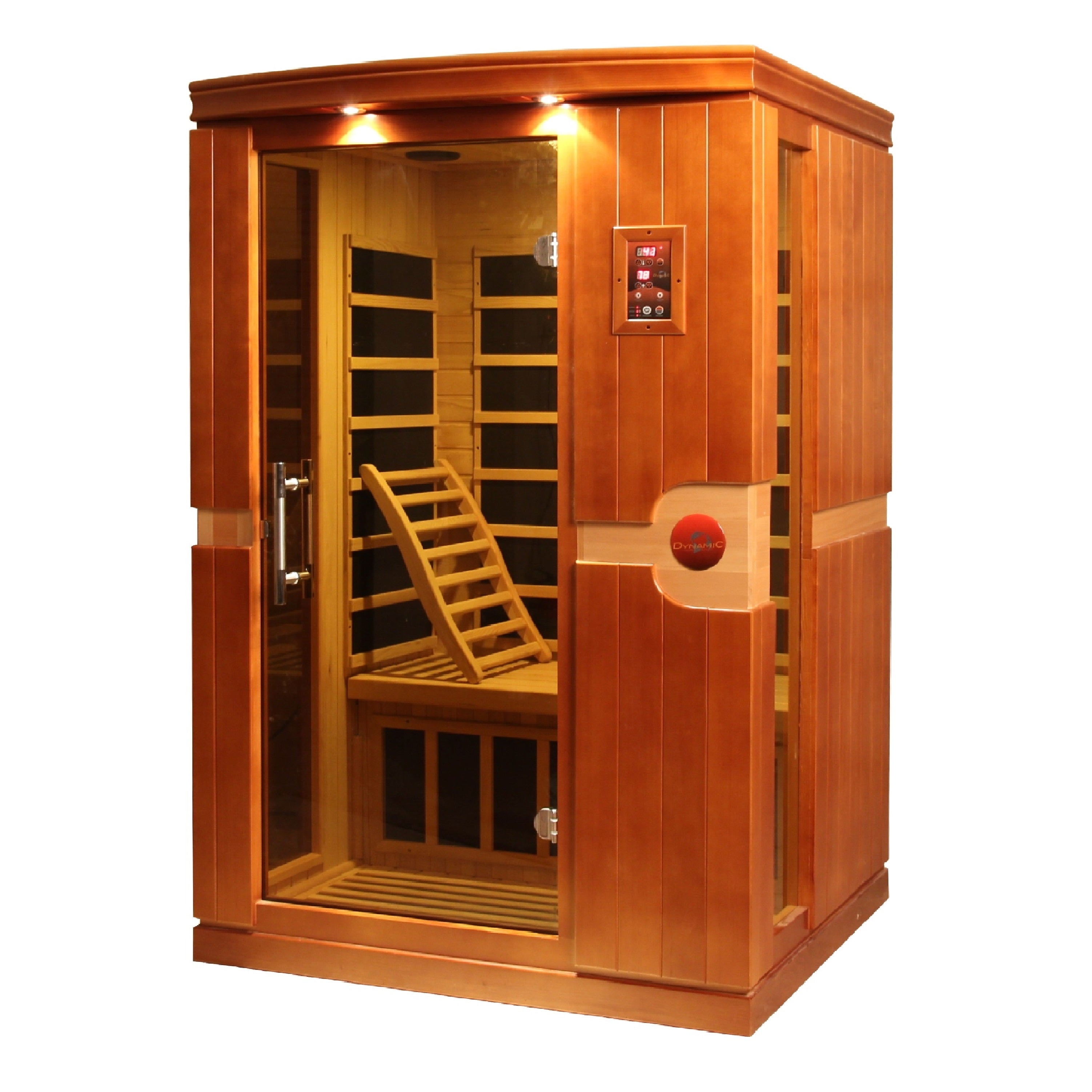 Dynamic Venice 2-person Low EMF FAR Infrared Sauna Canadian Hemlock