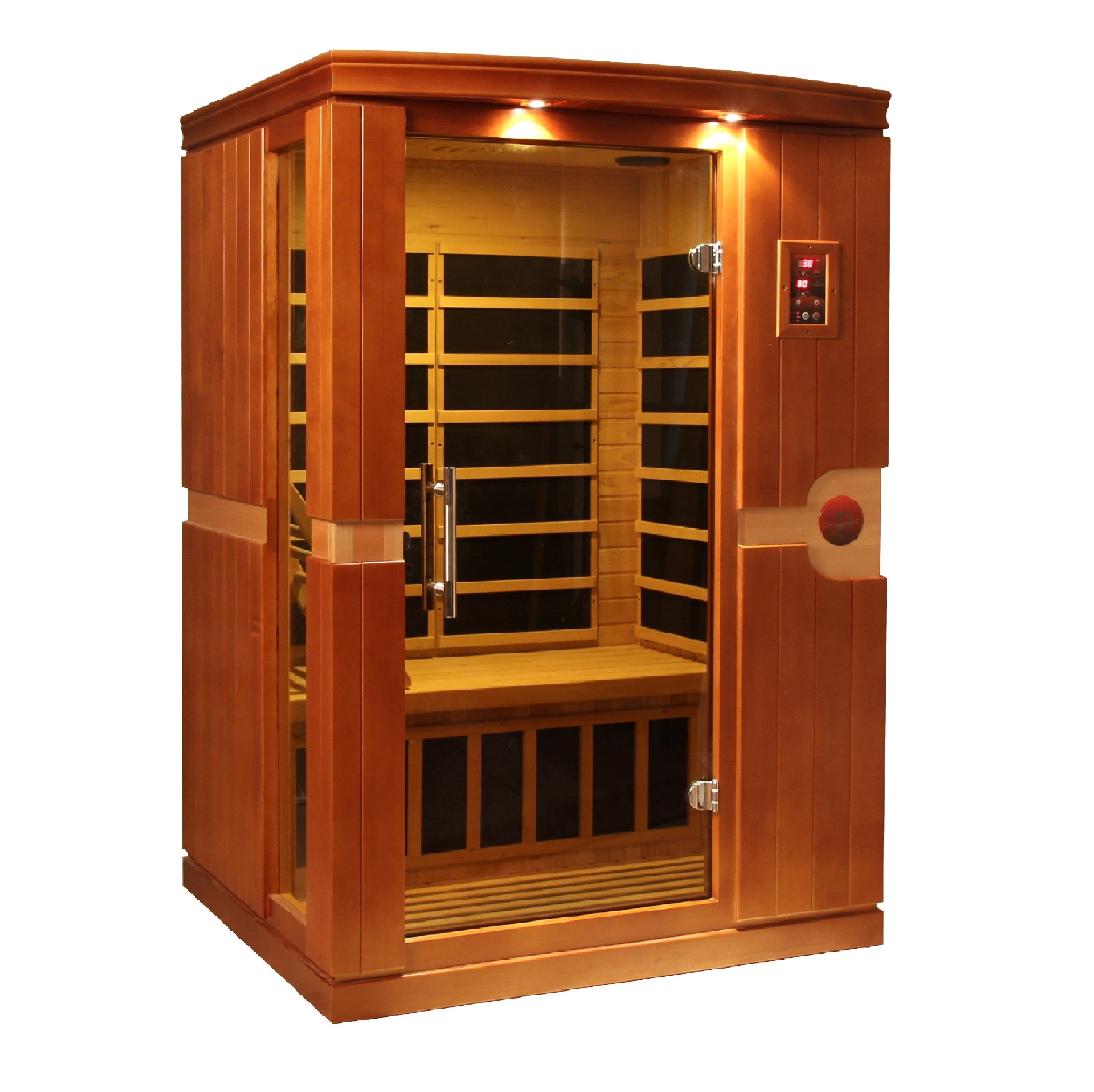 Dynamic Venice 2-person Low EMF FAR Infrared Sauna Canadian Hemlock