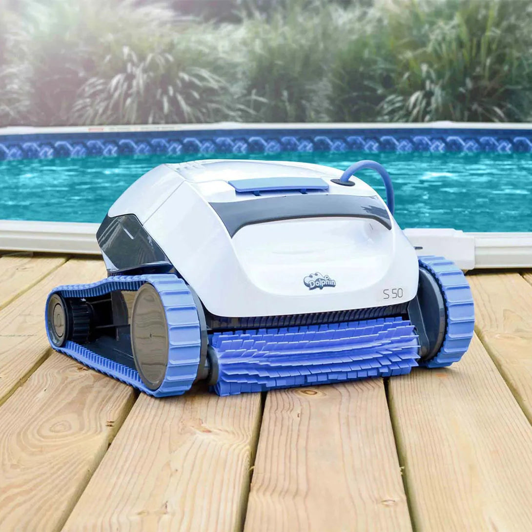 Dolphin S50 Above Ground Robotic Swimming Pool Cleaner Vacuum | 999961 Dolphin S50 Above Ground Robotic Swimming Pool Cleaner Vacuum | 999961