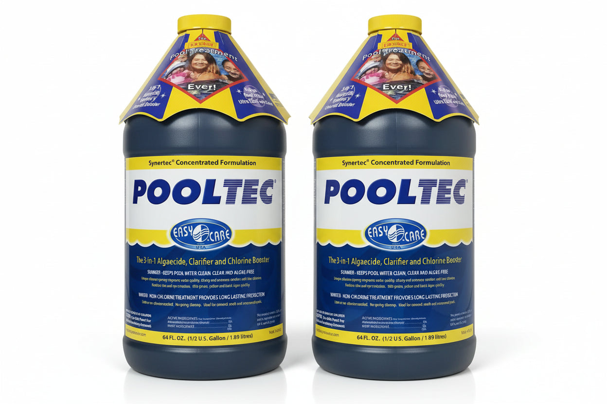 Easy Care Pooltec Multi-Task Pool Water Treatment 64 fl oz Bottle - 2 Pack