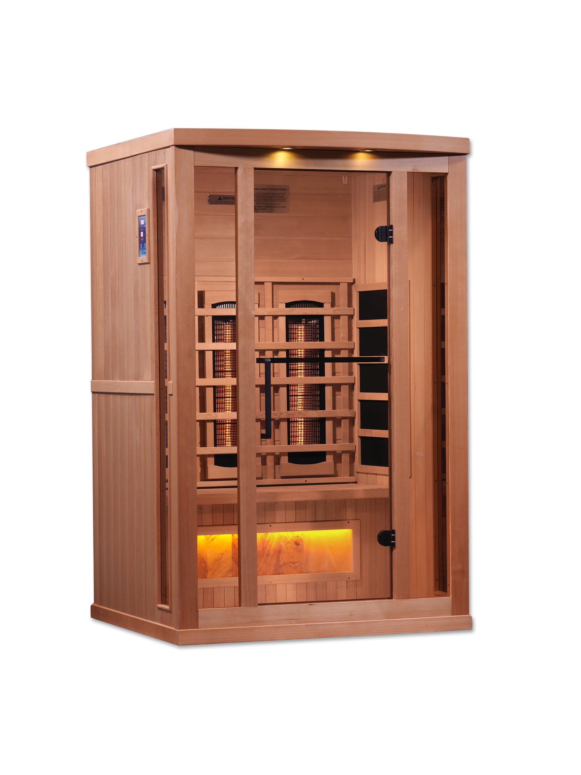 Golden Designs 2-Person Full Spectrum PureTech™ Near Zero EMF FAR Infrared Sauna