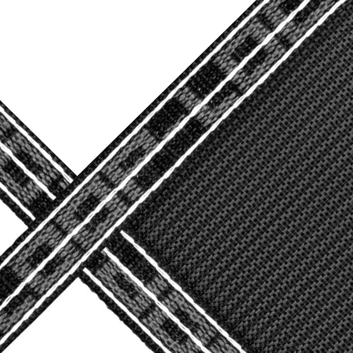 25x50 Rectangle Loop-Loc II Super Dense Gray Mesh In-Ground Pool Safety Cover with 4' x 8' Center End Step