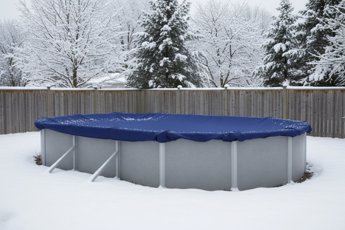 Oval Deluxe plus Winter Cover