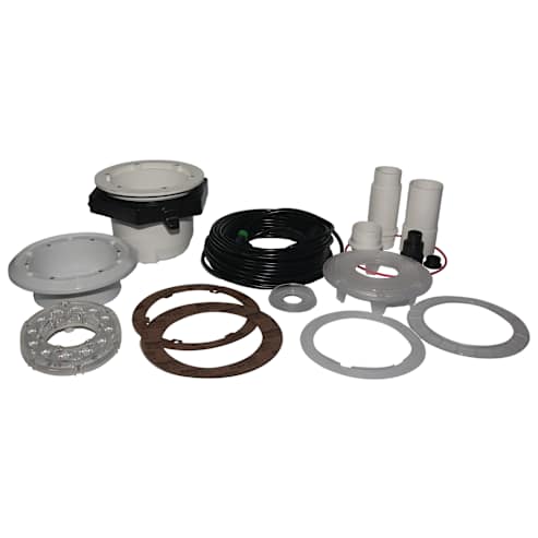 PAL Viny/Fiberglass Pool 7-3/4" Multi-Color LED Bubbler with 80' Cord