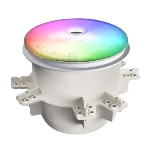 PAL Viny/Fiberglass Pool 7-3/4" Multi-Color LED Bubbler with 80' Cord