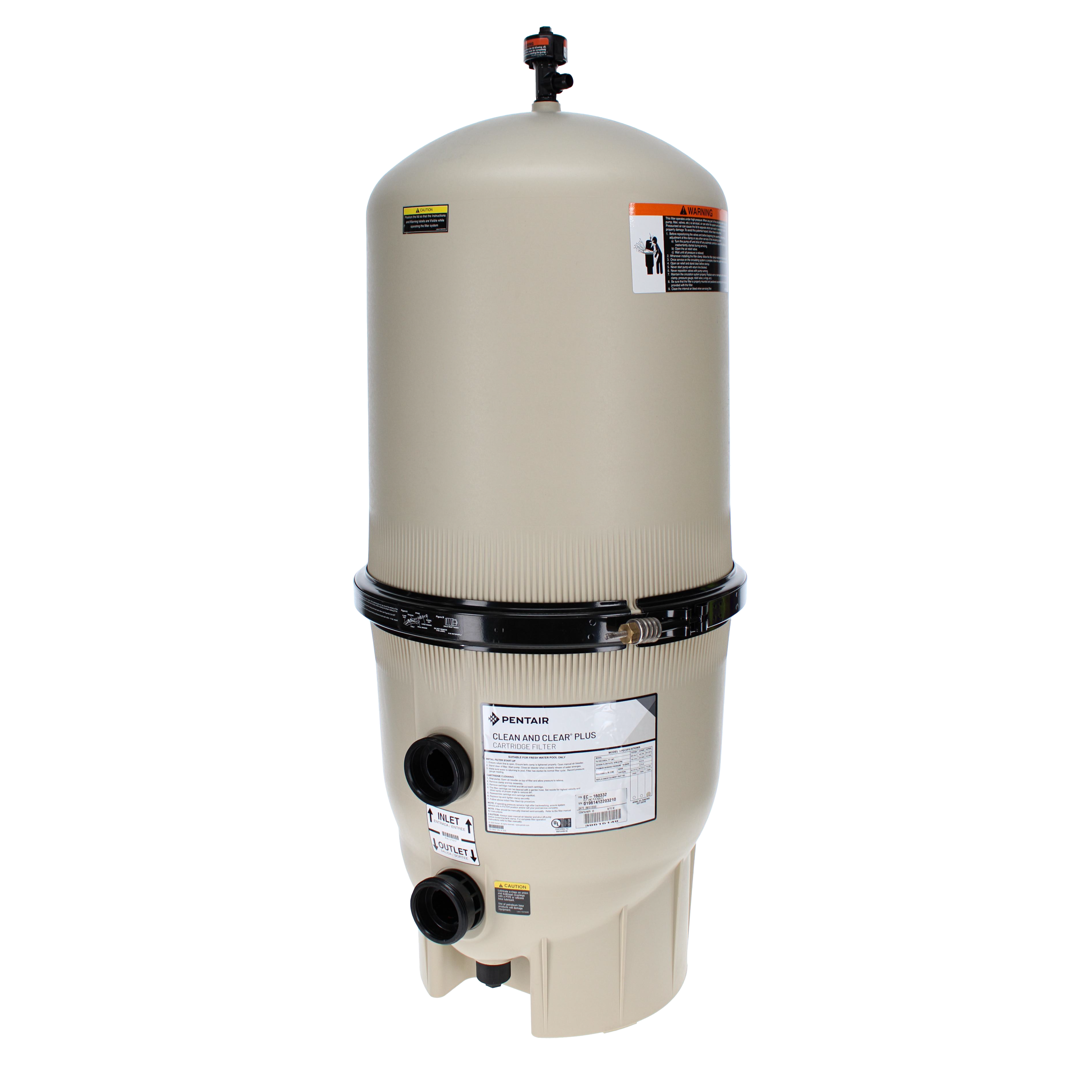 Pentair Clean n Clear Plus 520 sq. ft. Cartridge filter | EC-160332
