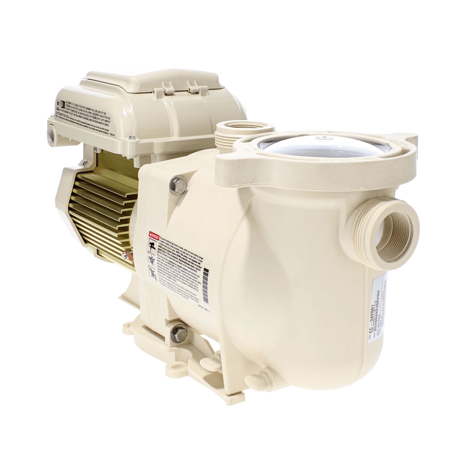 Pentair 1.5 HP Superflo Variable Speed Pump | EC-342001 115/230V