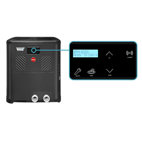 Raypak 138K BTU Crosswind V 8550 Heat Pump | Wi-Fi/App Enabled | TWPH-8550EHT08