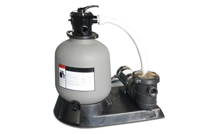 HydroTools 19" Complete .9 THP 2940 GPH Tank Sand Filter System