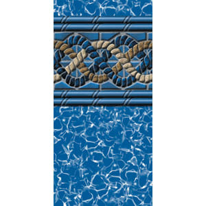 27' x 54" Round Mystri Gold UniBead Above Ground Pool Liner