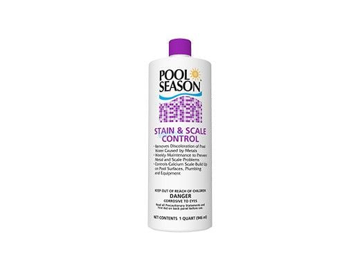 Pool Season Stain and Scale Control