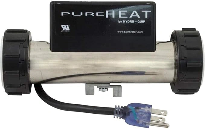 Pure Heat Inline 120V 1500W Universal Bath Heater | Pressure Activated | PH301-15UP