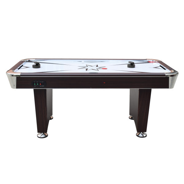 Midtown II 6-ft Air Hockey Table with LED Scoring - Dark Cherry Finish - BG50388