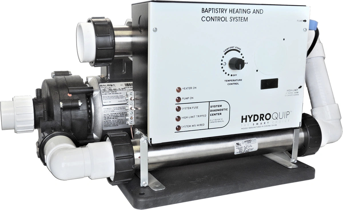 HydroQuip 11kW 240V Baptismal Equipment System BES-6005