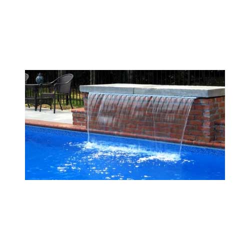 CMP 18" Natural Wonders Waterfall With 12" Lip - Clear - 25577-185-120