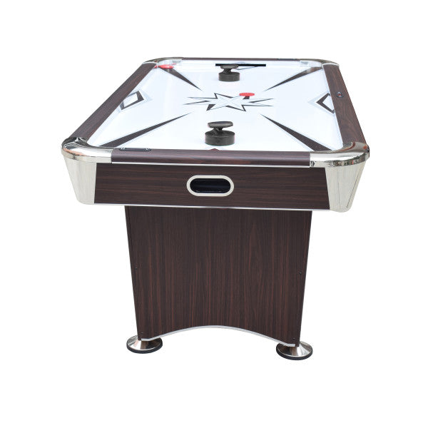 Midtown II 6-ft Air Hockey Table with LED Scoring - Dark Cherry Finish - BG50388