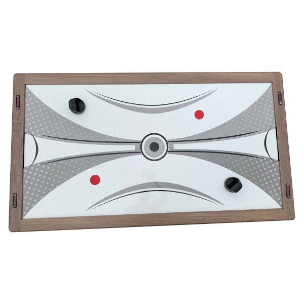 Excalibur 6 Foot Air Hockey Table with LED Scoring and Table Tennis Top