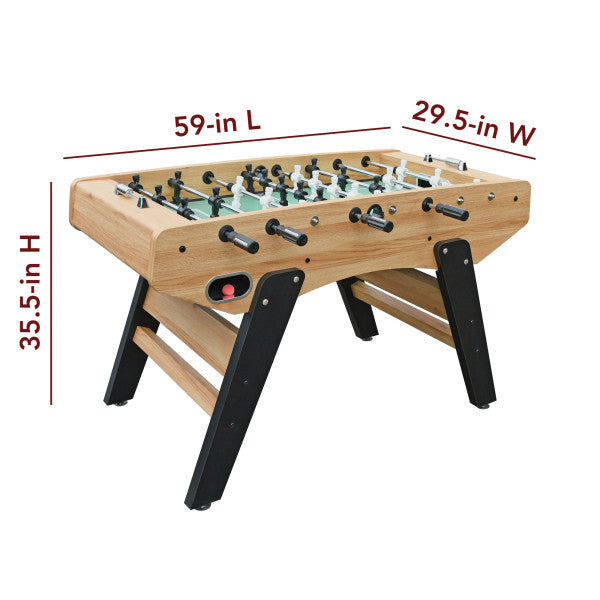 Center Stage Pro Series 59-in Foosball Table - Telescopic Safety Rods - BG50382