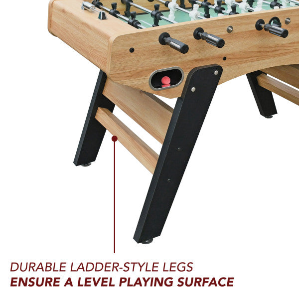 Center Stage Pro Series 59-in Foosball Table - Telescopic Safety Rods - BG50382